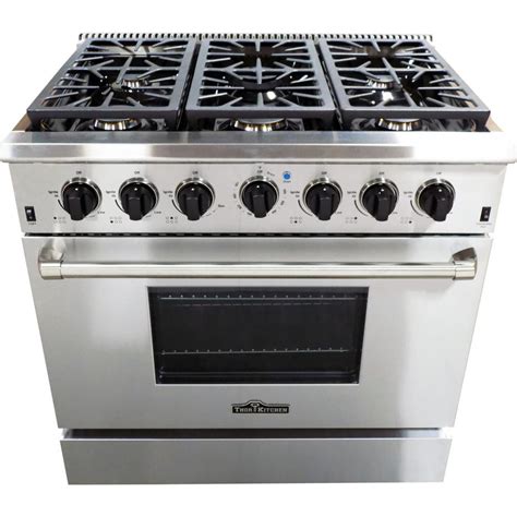 gas range 6 burner